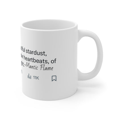 Beautiful Stardust Tweet Mug